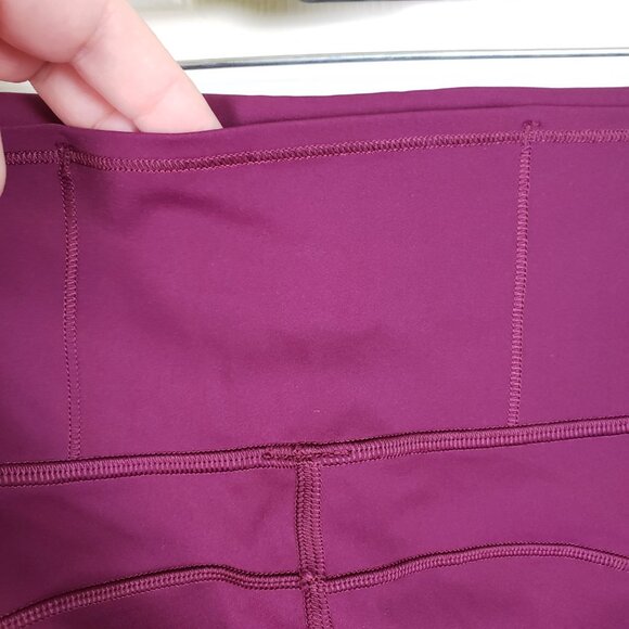 Lululemon Fast & Free Crop II 19" Pockets & Reflective Dots Set of 3 Size 8 - Picture 15 of 16